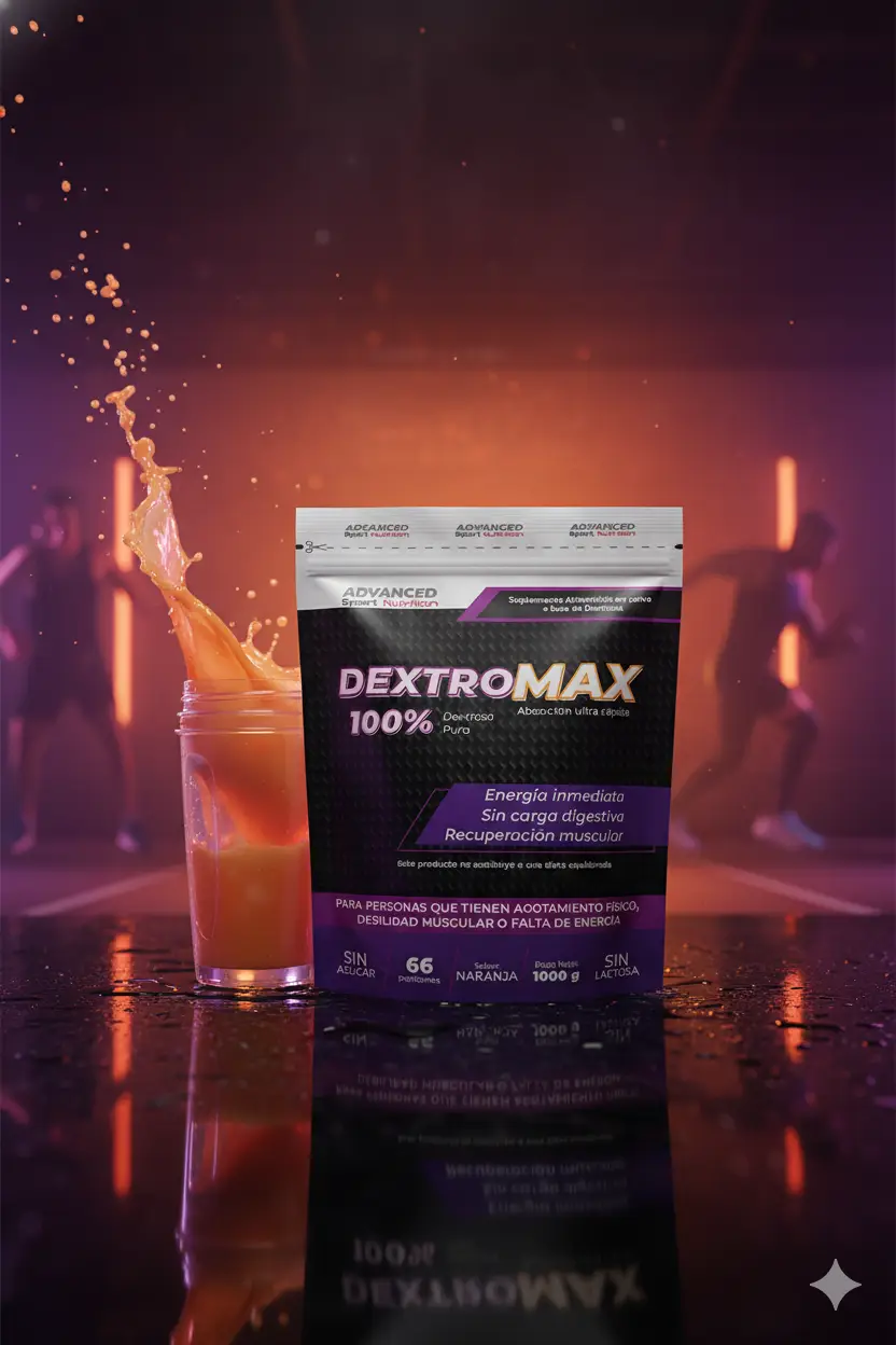 Suplemento en polvo a base de Dextrosa de absorción ultra rápida que provee energía inmediata y apoya la recuperación muscular.